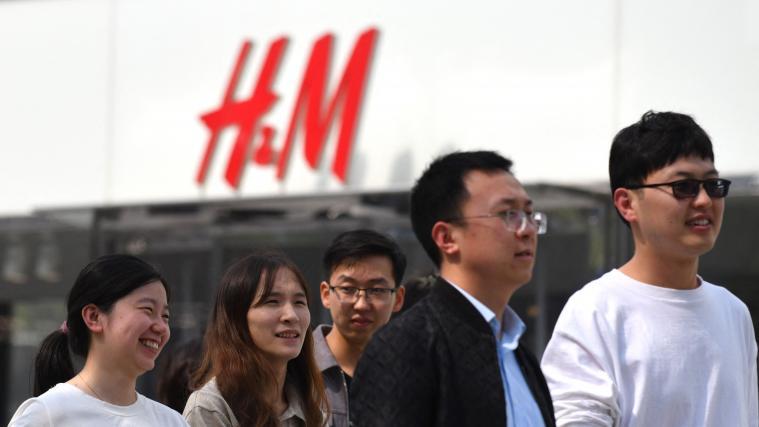 Besonders H&M geriet ins Visier Chinas.