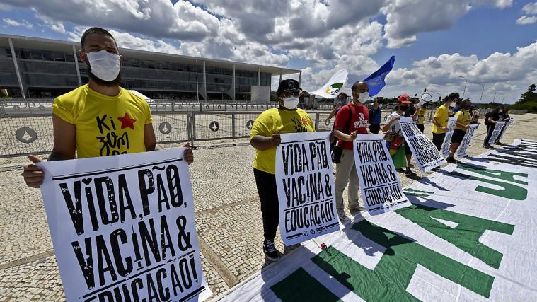 Brasilien verzeichnet 3780 Todesfälle in 24 Stunden.