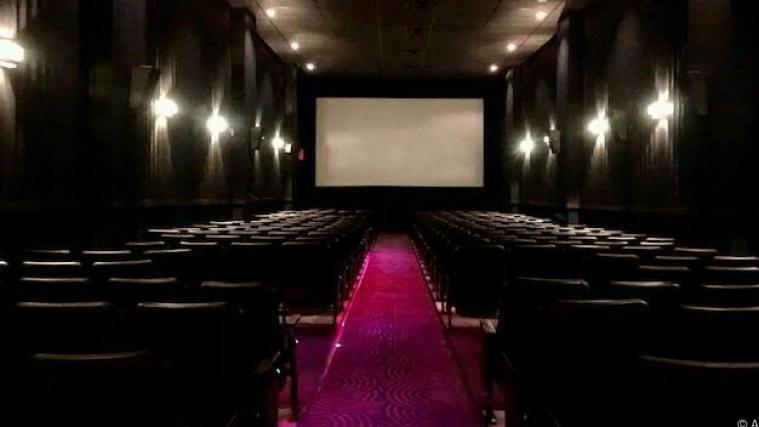 Das Angelika Cinema Center in New York bei der Wiedereröffnung.