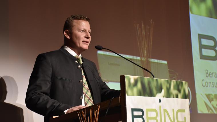 Der Beratungsring Berglandwirtschaft hat am gestrigen Freitag in virtueller Form seine alljährliche Vollversammlung abgehalten. Im Bild: Obmann Daniel Gasser.
