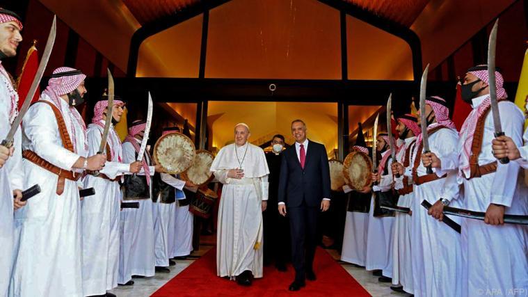 Der Papst zu Gast in Bagdad.