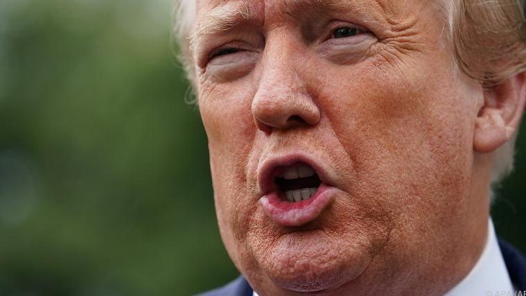 Ex-US-Präsident Trump.