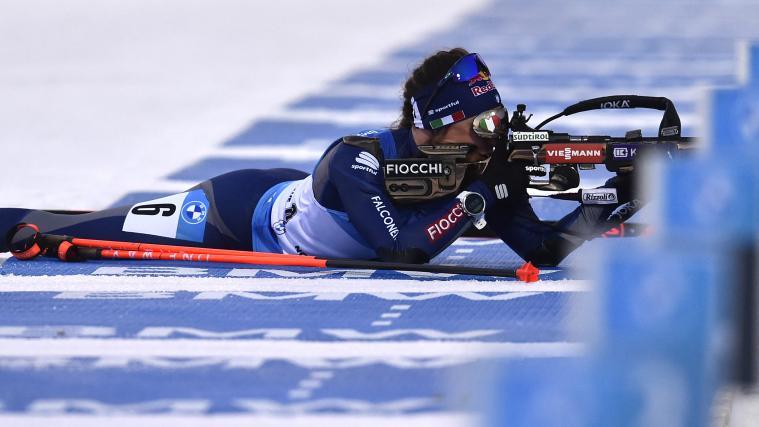 Gut drauf: Dorothea Wierer.