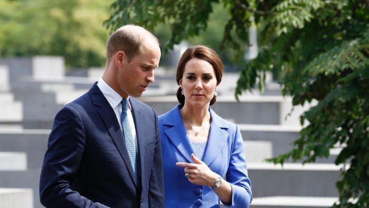 Herzogin Kate mit Prinz William.