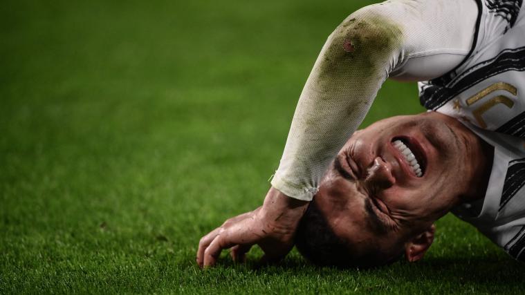 Hingefallen: Cristiano Ronaldo ist mit Juventus ausgeschieden.