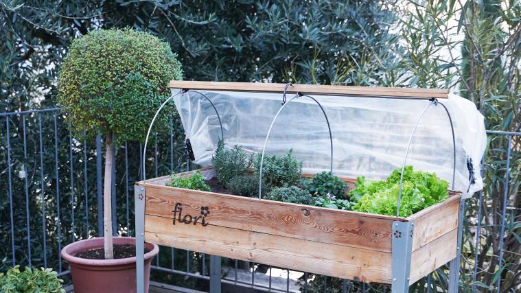 Hochbeet „flori“ inkl. Folientunnel