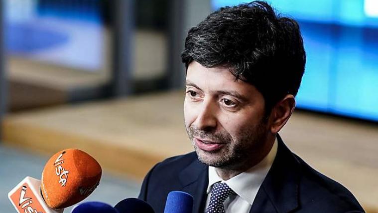 Italiens Gesundheitsminister Speramnza ruft zum Durchhalten auf.