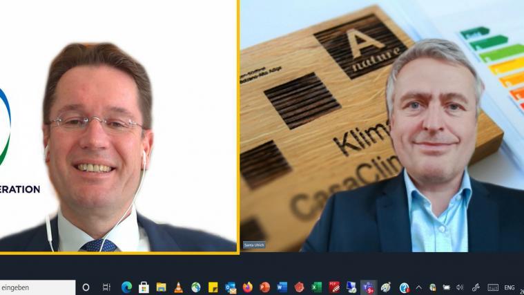 Joost Nieuwenhuizen (links) und Ulrich Santa