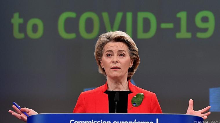 Kommissions-Chefin Ursula Von der Leyen hat offenbar Großbritannien im Visier.