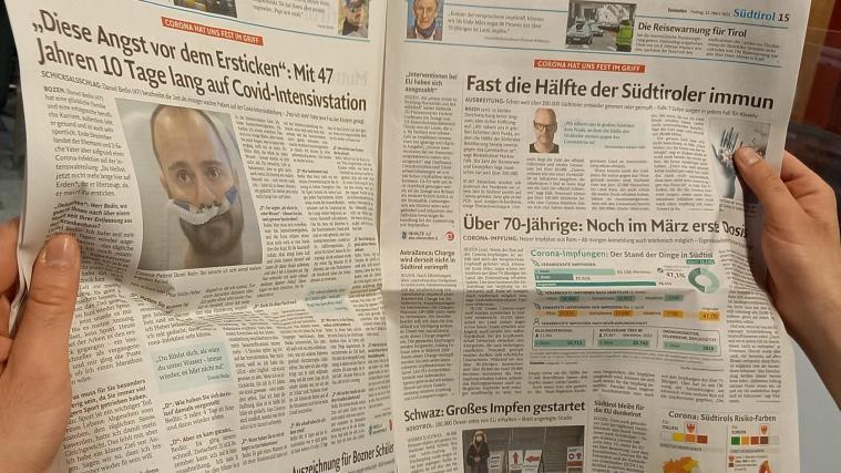 Mit den Beiträgen für Zeitungsabos – auch für das Tagblatt „Dolomiten“ – an Schulen soll kritisches Lesen ebenso gefördert werden wie Bildung und Information zu aktuellen und wichtigen Themen.