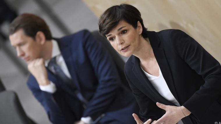 Sebastian Kurz' Zustimmung sinkt, Rendi-Wagner legt zu.