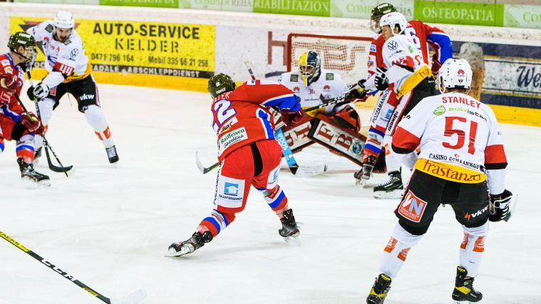 Simon Pitschieler feierte mit dem HC Gröden einen torreichen Sieg gegen Feldkirch.