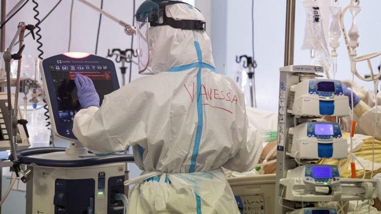 23.255 Corona-Patienten werden in Italiens Krankenhäusern behandelt.