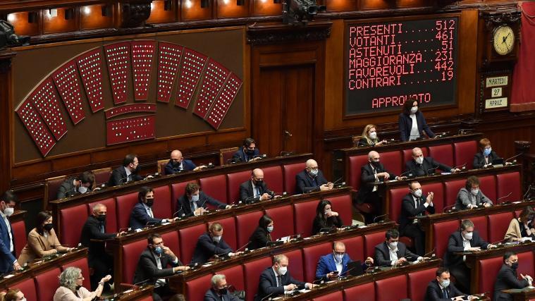442 Ja-Stimmen, 19 Gegenstimmen, 51 Enthaltungen gab es für den „Recovery Plan“ in der Abgeordnetenkammer.