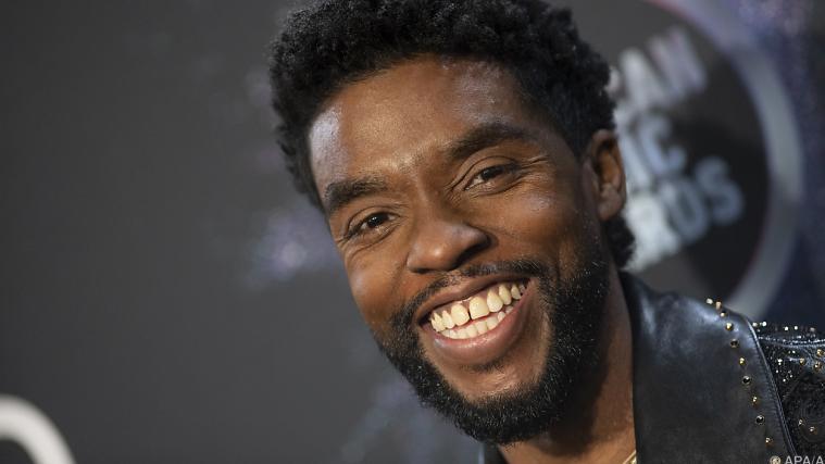 Chadwick Boseman (hier 2019) wurde posthum für seine Leistung gewürdigt.