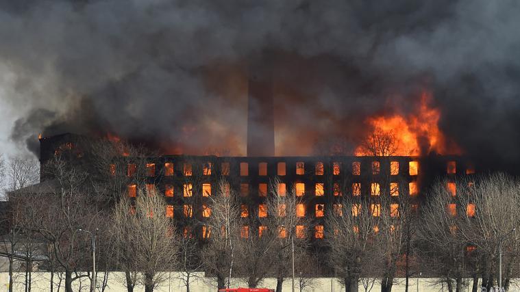 Das Feuer wütete auf einer Fläche von rund 10.000 Quadratmetern.