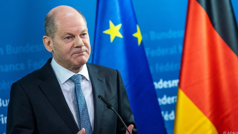 Deutschlands Finanzminister Olaf Scholz berät mit Amtskollegen.