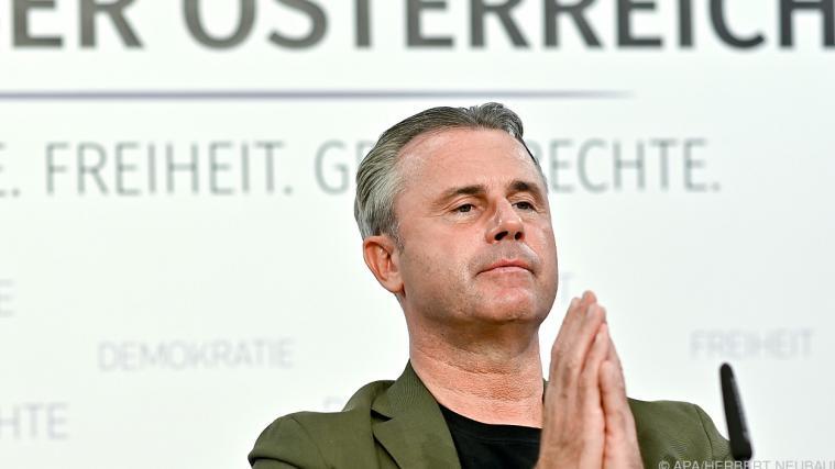 FPÖ-Chef Norbert Hofer erhielt die Corona-Imfpung.