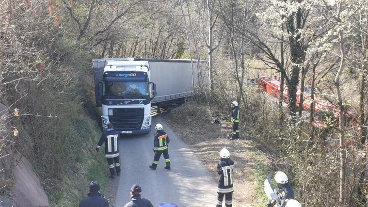 Für das Fahrzeug gab es kein Weiterkommen.