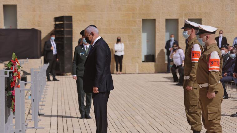 Israels Premierminister Benjamin Netanyahu bei einer Veranstaltung zum Gedenken der Holocaust-Opfer.