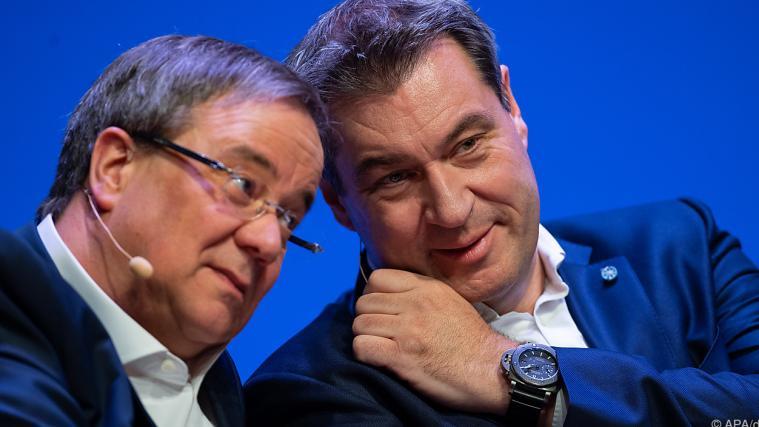 Laschet und Söder: Nur einer kann es werden.