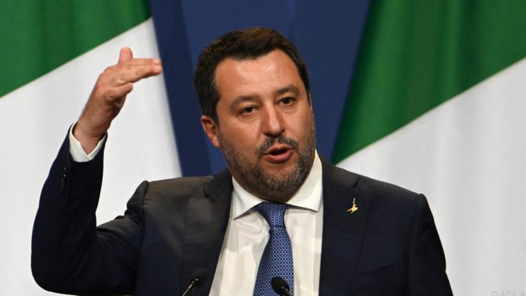 Lega-Chef Salvini soll Prozess gemacht werden.