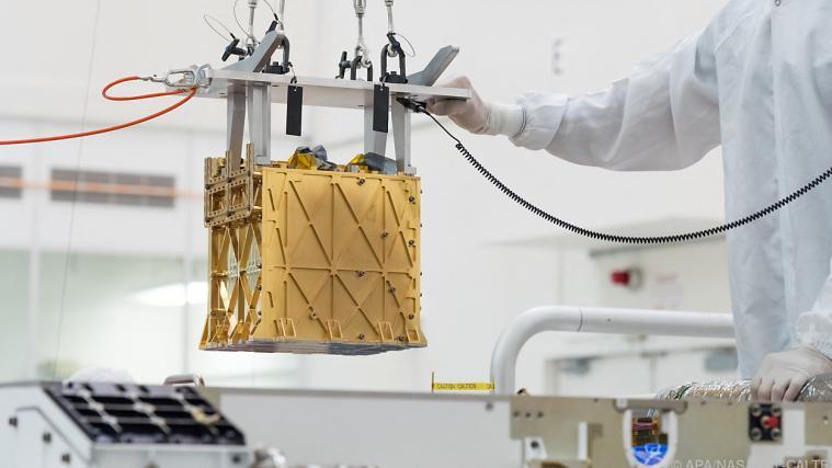 "Moxie" extrahierte Sauerstoff aus der Atmosphäre des Mars.