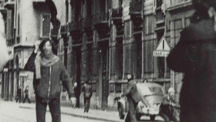 Raffaele Ventura kurz vor dem Mord an Vize-Unteroffizier Antonino Custra am 14. Mai 1977 in Mailand.