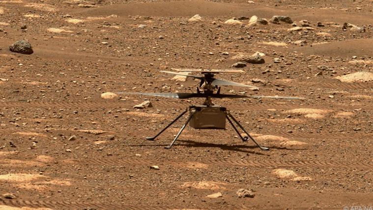 Rotorentest des Helikopters "Ingenuity" wurde vorzeitig abgebrochen.
