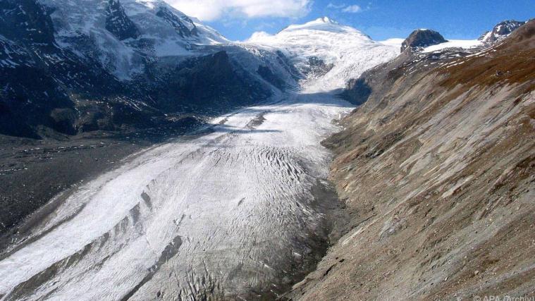 Überdurchschnittlich geschrumpft sei auch Österreichs größter Gletscher, die Pasterze am Großglockner. (Archivbild)