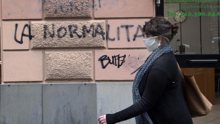 Warten auf etwas Normalität in Italien.