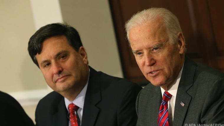 Biden (rechts) und Klain