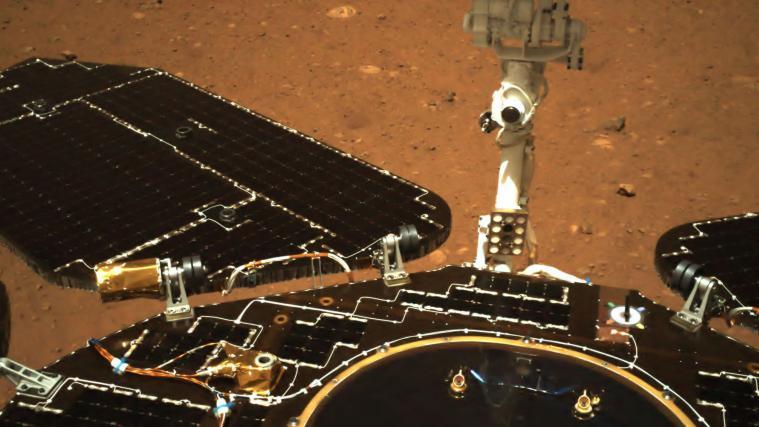China hat als weltweit erstes Land ein Fahrzeug auf dem Mars bewegt.