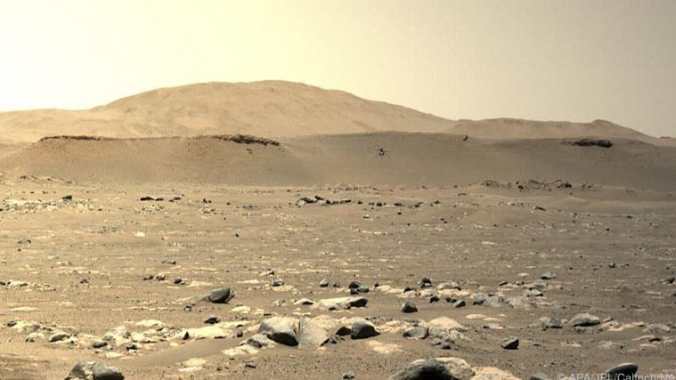 Die Flugeinsätze von Ingenuity wurden von der NASA verlängert.