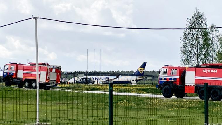 Die Ryanair-Maschine war von Athen nach Vilnius unterwegs.