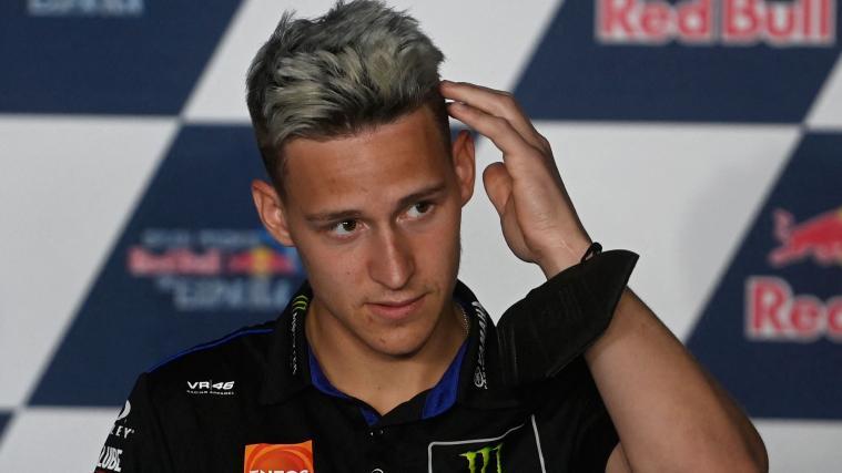 Fabio Quartararo musste seine WM-Führung abgeben.