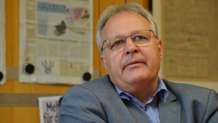 Hermann Gahr war 2015 in Bozen zu Besuch.