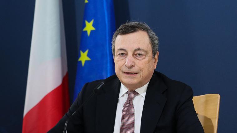 Mario Draghi befürwortet weitere Lockerungen in Italien.