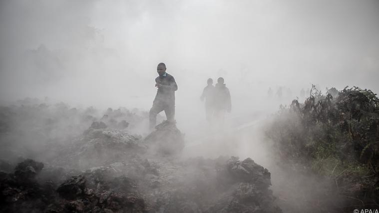 Mount Nyiragongo kommt nicht zur Ruhe.