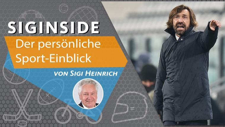 SportNews-Kolumnist Sigi Heinrich nimmt sich in seiner jüngsten Ausgabe von SIGINSIDE dem Juventus-Trainer Andrea Pirlo an.