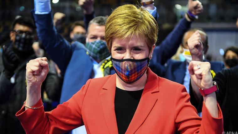 Sturgeon gibt sich betont siegessicher.