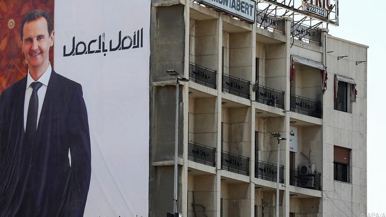 Wahlkampf in Syrien.