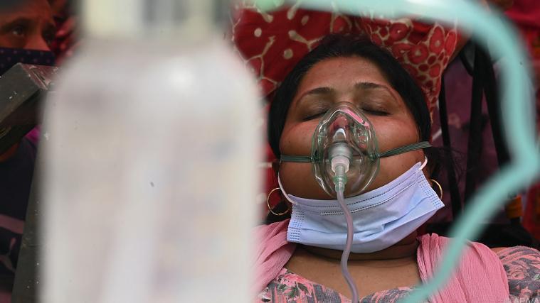 Weiter akuter Bedarf an Sauerstoff für Coronapatienten in Indien.