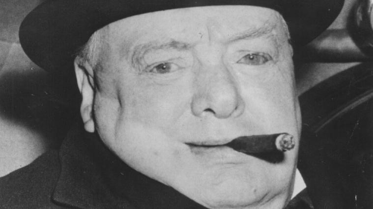 Winston Churchill.