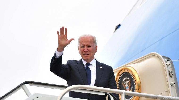 Air Force One nimmt erstmals unter Biden Kurs auf Europa.
