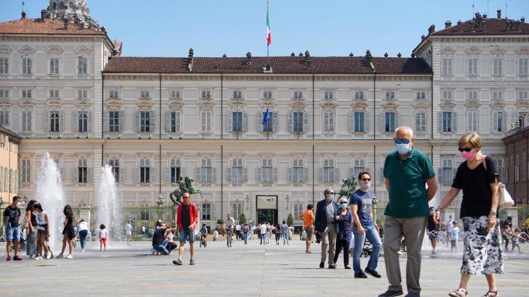 Auch in Turin tummeln sich wieder die Touristen.