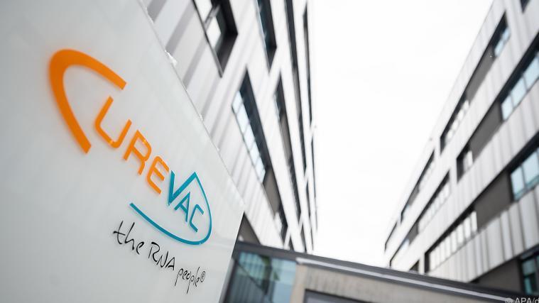 Das Logo des Biotech-Unternehmens aus dem deutschen Tübingen.