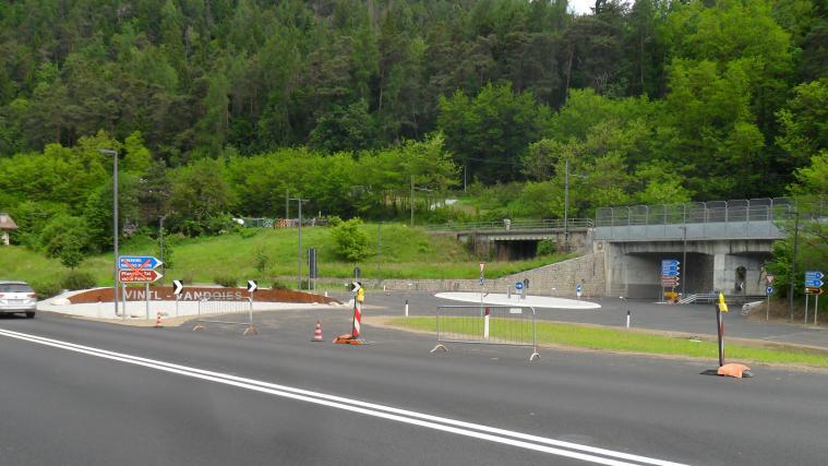 Der neue Verkehrsknoten in Niedervintl ist ab dem 11. Juni befahrbar.