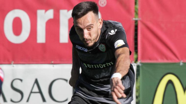 Elis Kaptina war der Retter in allerhöchster Not. Sein Treffer sicherte Virtus ein Entscheidungsspiel um den Verbleib in der Serie D gegen Montebelluna.