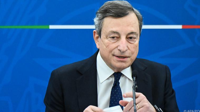 Italiens Ministerpräsident Mario Draghi